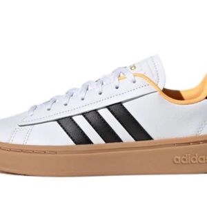 Adidas Grand Court Alpha 'White Flash Orange'  Women’s. NWOT.